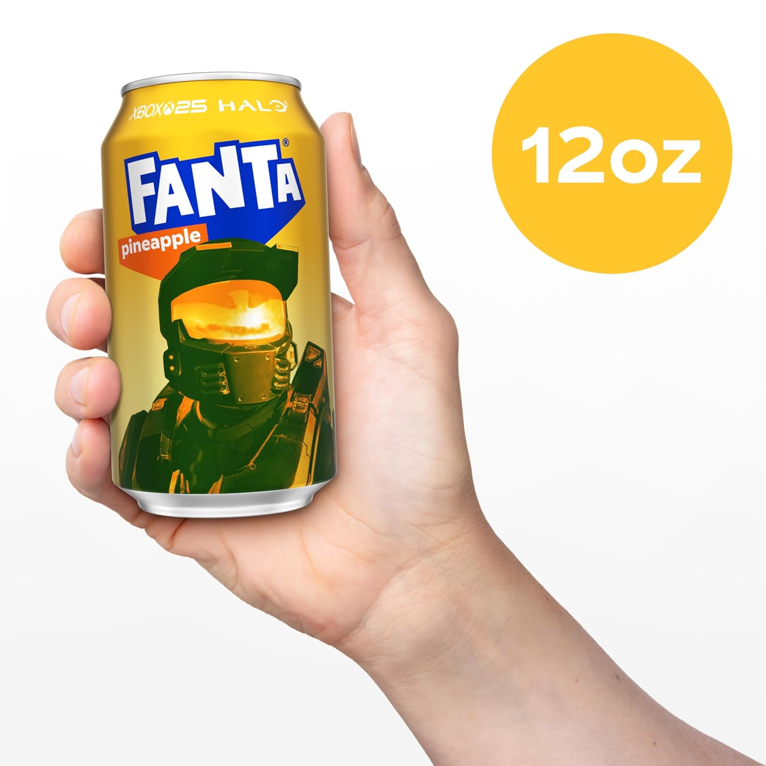 Fanta Pineapple, 12 fl oz, 12 Pack