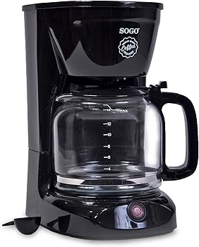 SOGO Cafetera de Goteo con Jarra Extraíble 1,8L Preparación Rápida - Gran Capacidad para 15 Tazas - Cafetera Eléctrica con Filtro Permanente - Cafetera con Jarra de Vidrio Resistente5