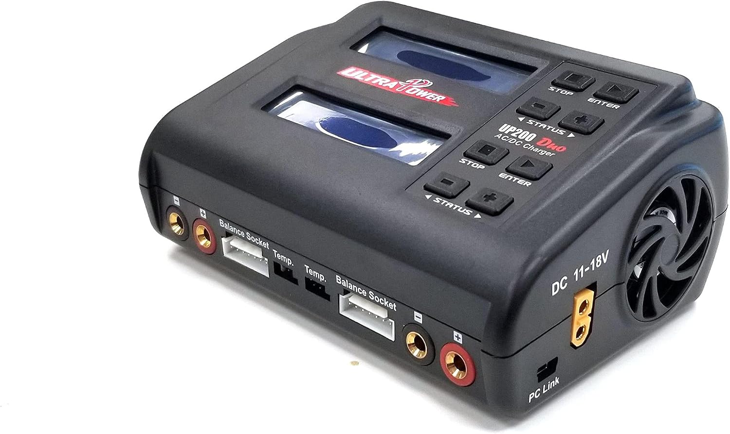 ULTRA POWER UP200 Duo Charger front view