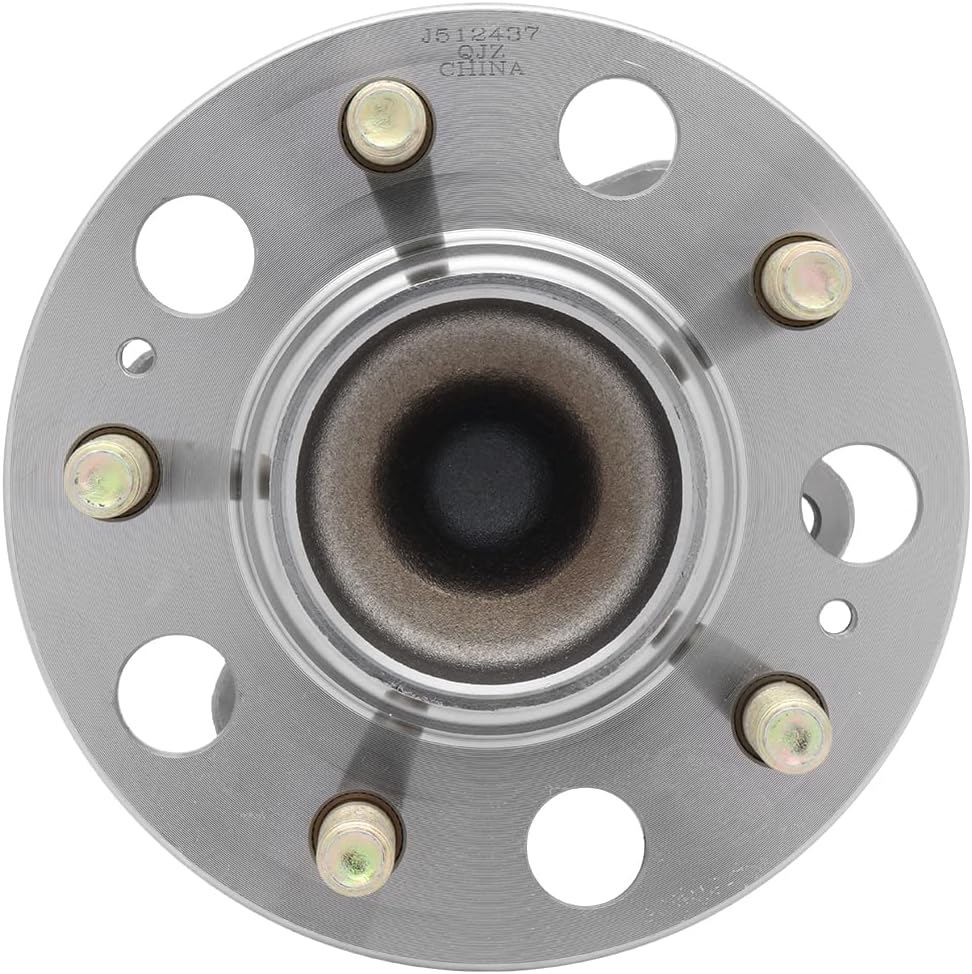 QJZ 512437 - Rear Driver or Passenger Side Wheel Hub Bearing Assembly Compatible with [Hyundai] Azera, Sonata, Tucson, [Kia] Cadenza, Optima, Rondo, Sportage [Please See Description Fitment]
