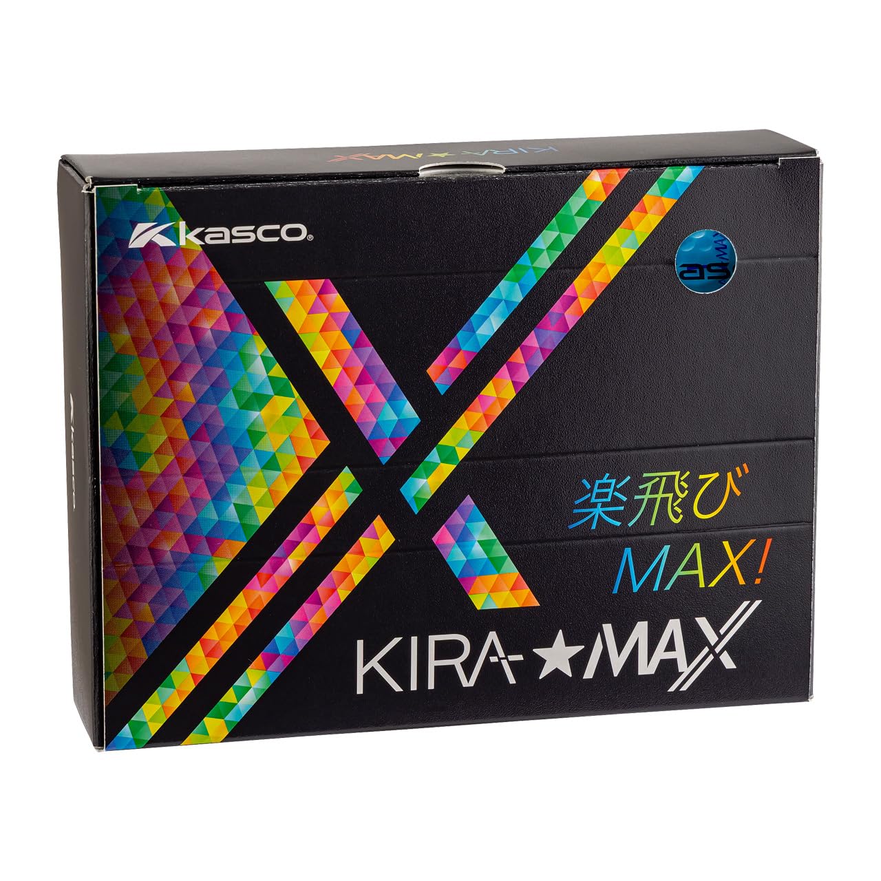 Kasco KIRA MAX Golf Balls Aqua Blue 8 Pack High Rebound Resin