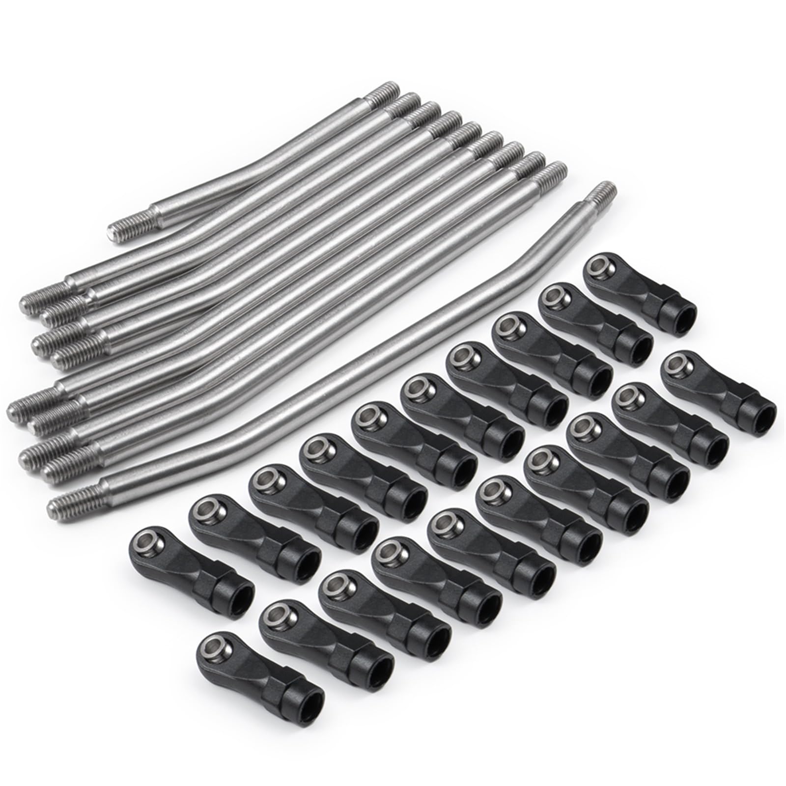 30 sztuk/zestaw metalowy niezmontowany zestaw łączników ABS
