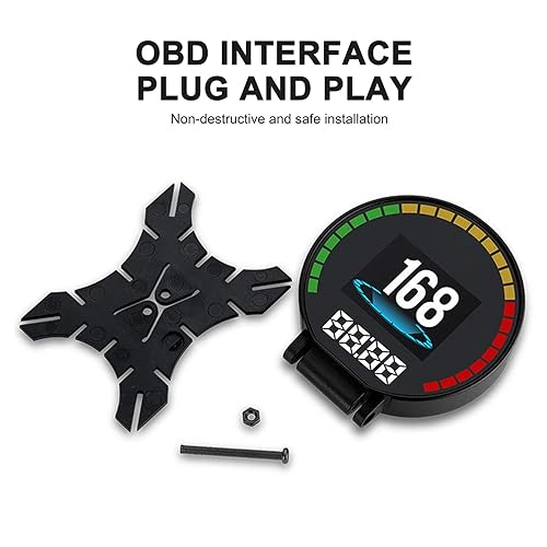 Miniatura 8 de Universal MultiData Head Up Display HUD Proyector Monitor Preciso OBD2 HD Medidor Digital Auto Instrumento Velocímetro