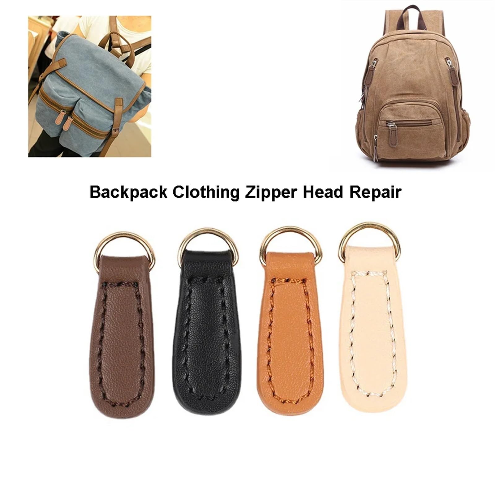 Reemplazo del tirador de cremallera, Tirador de cremallera 10 piezas Tirador de cremallera Reparación instantánea del deslizador de cremallera Reemplazo for mochila Maleta Accesorios de reparación de