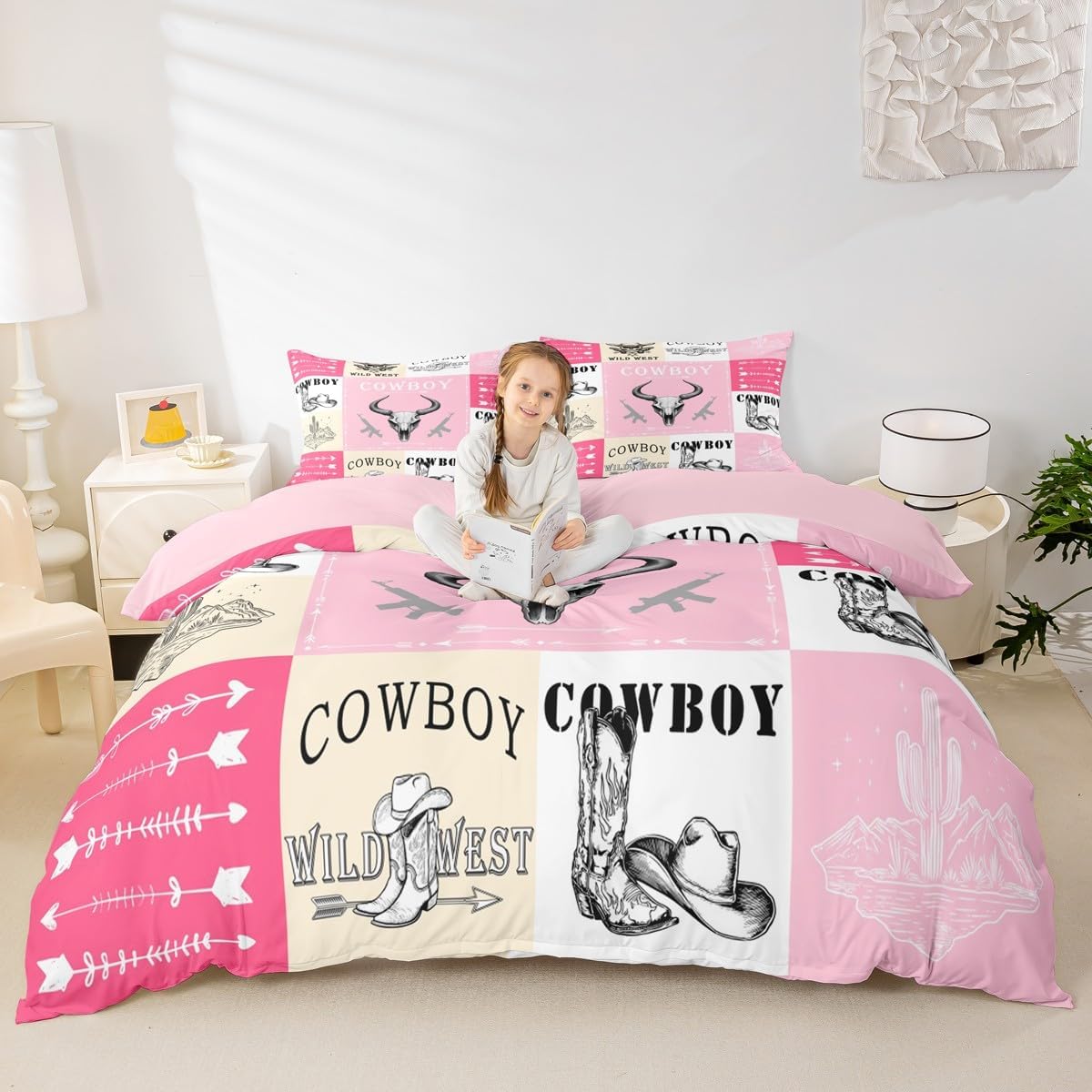 Erosebridal Pug Comforter Cover, Cute Dog Pattern Duvet Cover Set King Size, Funny Puppy Animal Bedding Set for Kids Children Boys Girls, Grey Lightweight Bedspread Cover Bedroom Decor, Gray