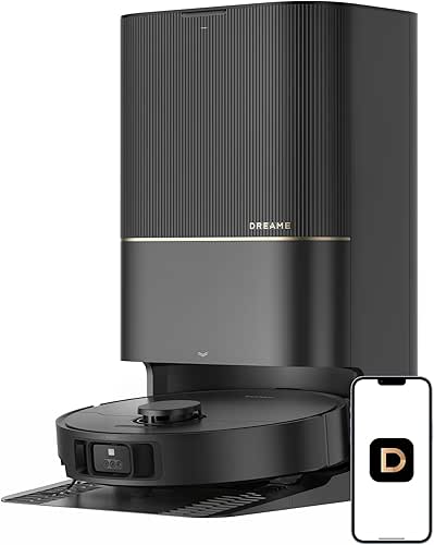 DREAME X40 Ultra Robotic Vacuum with Removable & Liftable Mop,