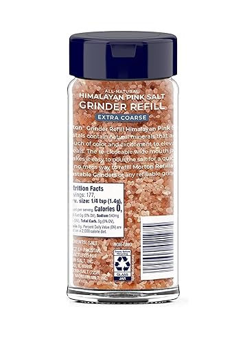 Miniatura 4 de Morton Salt Pink Salt - Recambio de molinillo extra grueso, 9 onzas (paquete de 6)