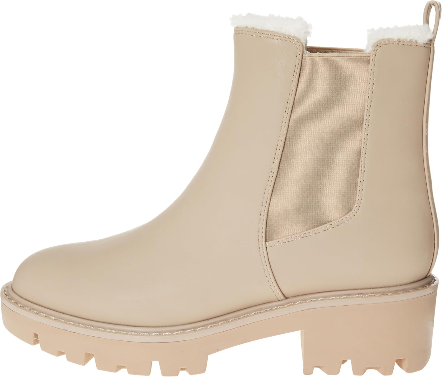 The Drop Women's Campbell Sherpa Chelsea Boot - Image 8