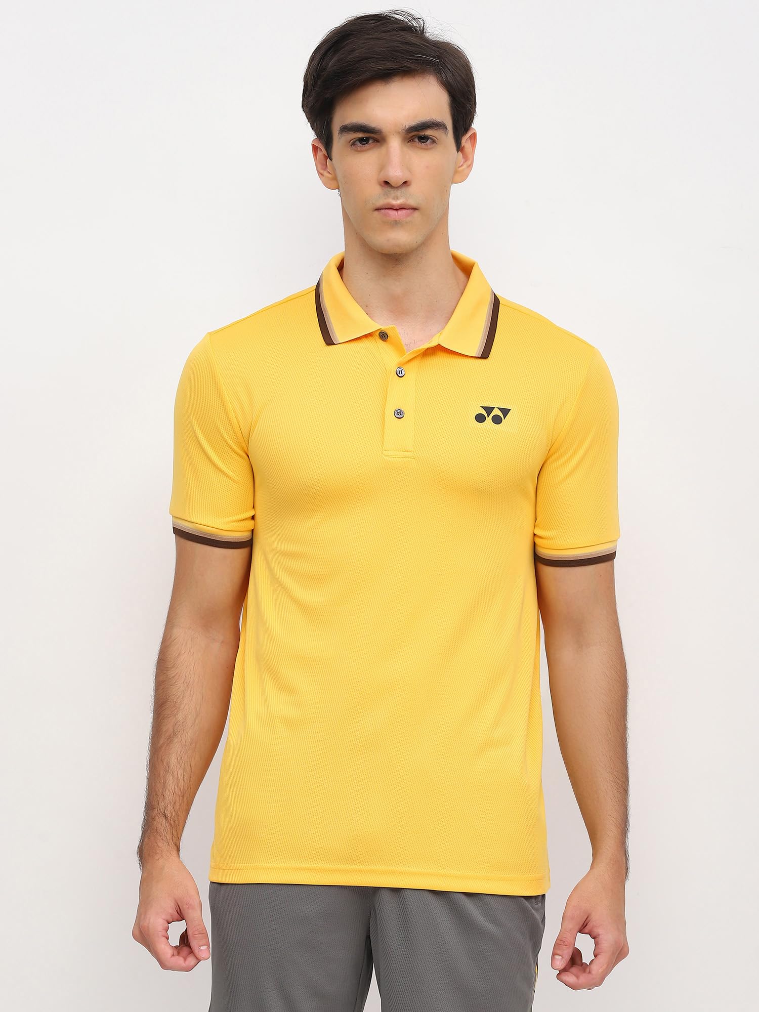 yonex Essentia 3 Polo T-Shirt 2970- Sustainable Performance | TruDry Moisture-Wicking | Cool, Dry and Comfortable | Round Neck | Light Weight | Eco-Friendly T-Shirt Recycled Plastic Bottles-picture-26