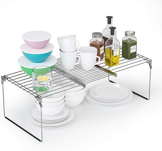 HapiRm Expandable Shelf Organizer Kicthen