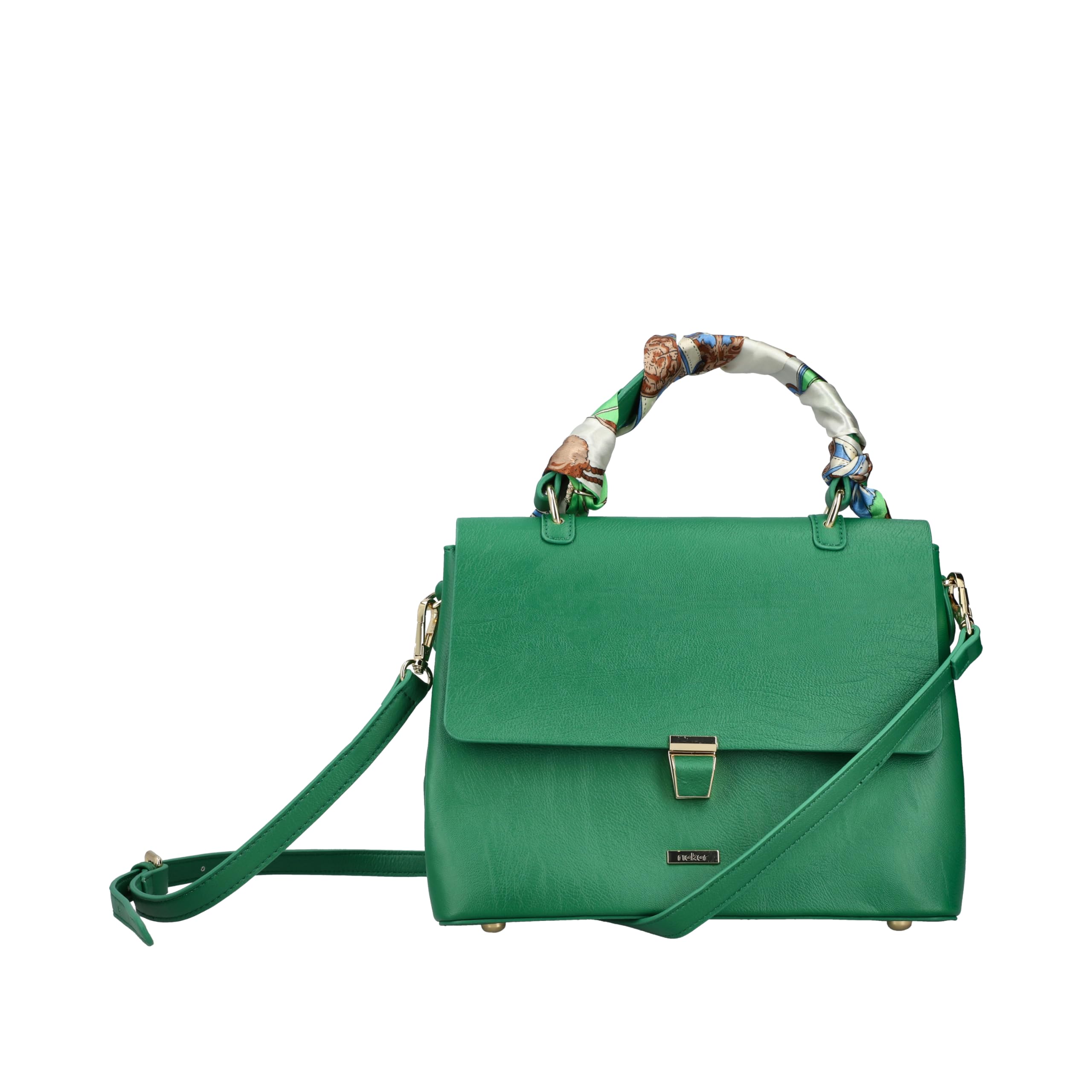 Rieker Women's Green Faux Leather Shoulder Bag Handbag, Green, S