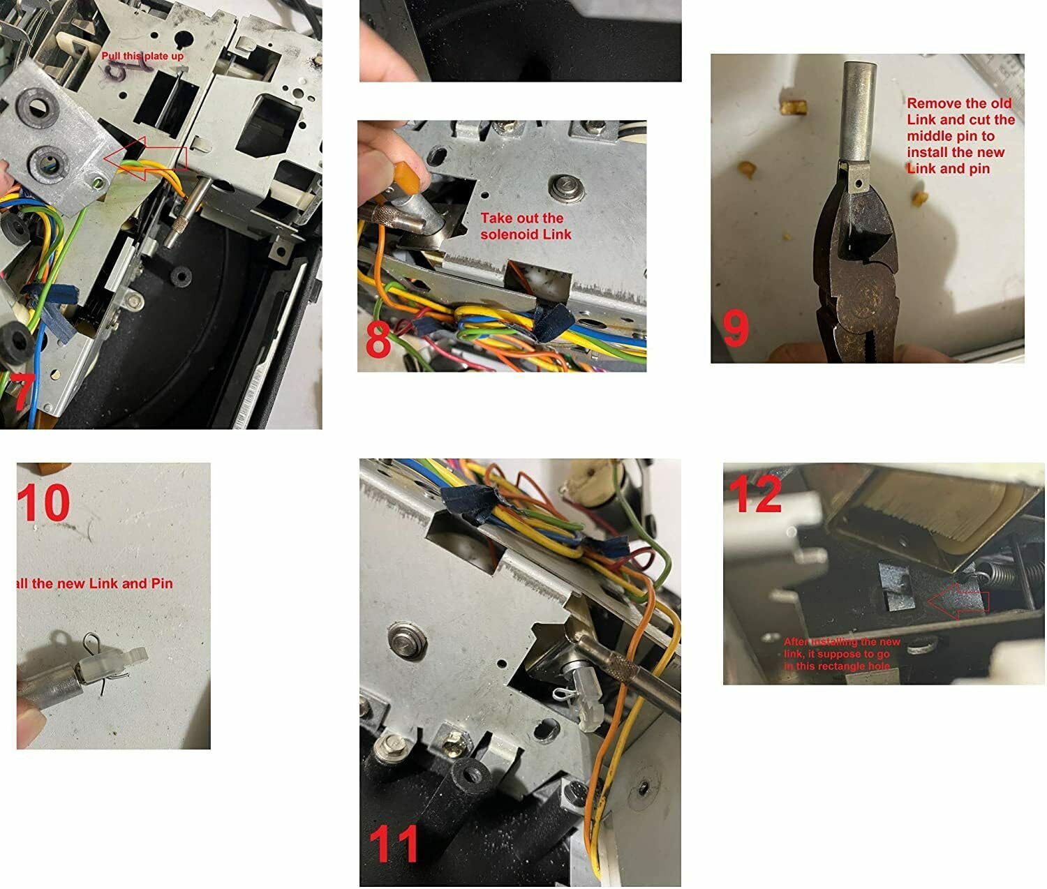 Reparatursatz Für Kodak Karussell Diaprojektor - Mit Fokusmotor-Getriebe