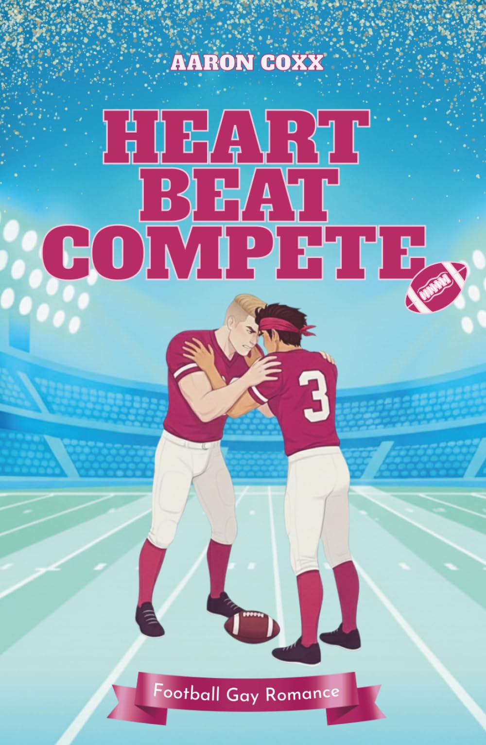 Heartbeat Compete: Eine Age Gap Gay Romance auf Deutsch für alle, die gern Football Liebesromane lesen (L.A. Thunderwolves MM Football Romance)