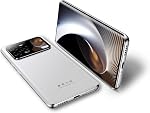 Poêle N4 5G | Débloqué 6.78” Affichage courbe + 1.74” Affichage arrière 50MP + 16MP Selfie 512GB Les NFC I Android 15 | US Version anglaise US Garantie : blanc