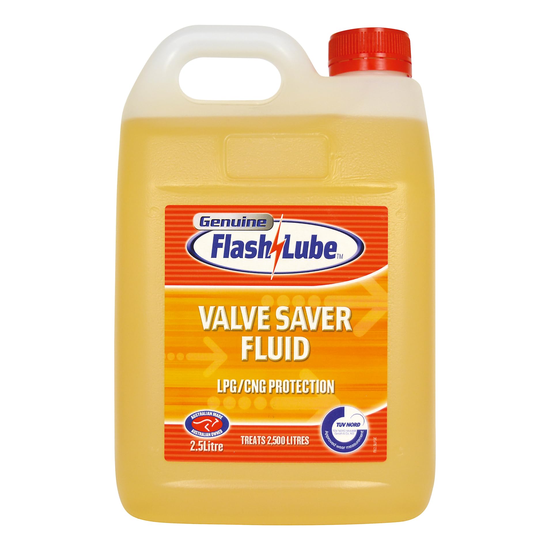Flashlube Valve Saver Fluid - Botella de Recarga de lubricante y Limpiador de válvulas, autogás GLP (2,5 l)