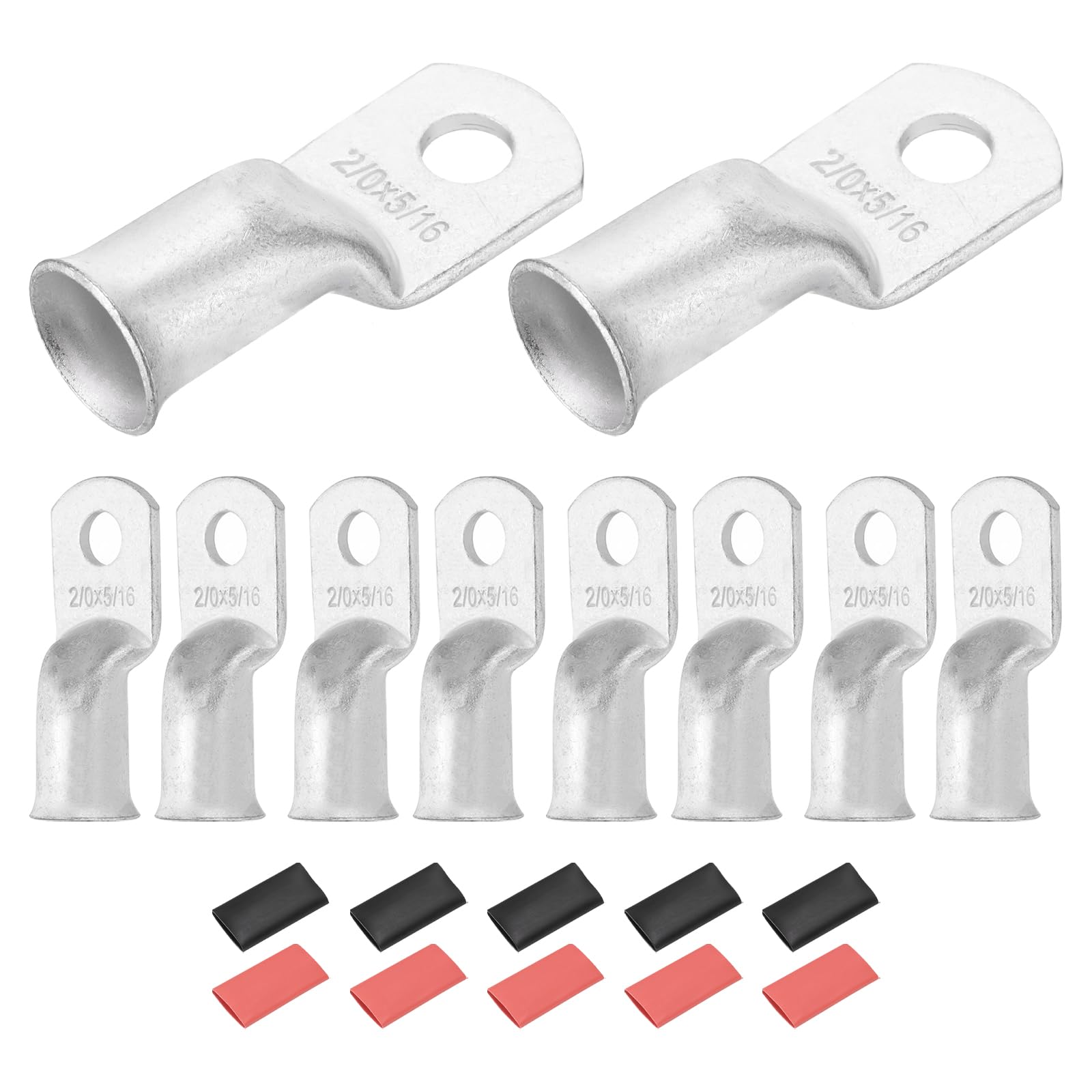 Cosses de câble robustes en cuivre étamé 2/0 AWG anti-corrosion DMiotech