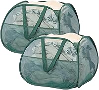 Vista 15 de Cesta de lavandería plegable, cesta de ropa plegable emergente de 90L con asas, cesta de ropa sucia de malla cuadrada para lavandería, baño