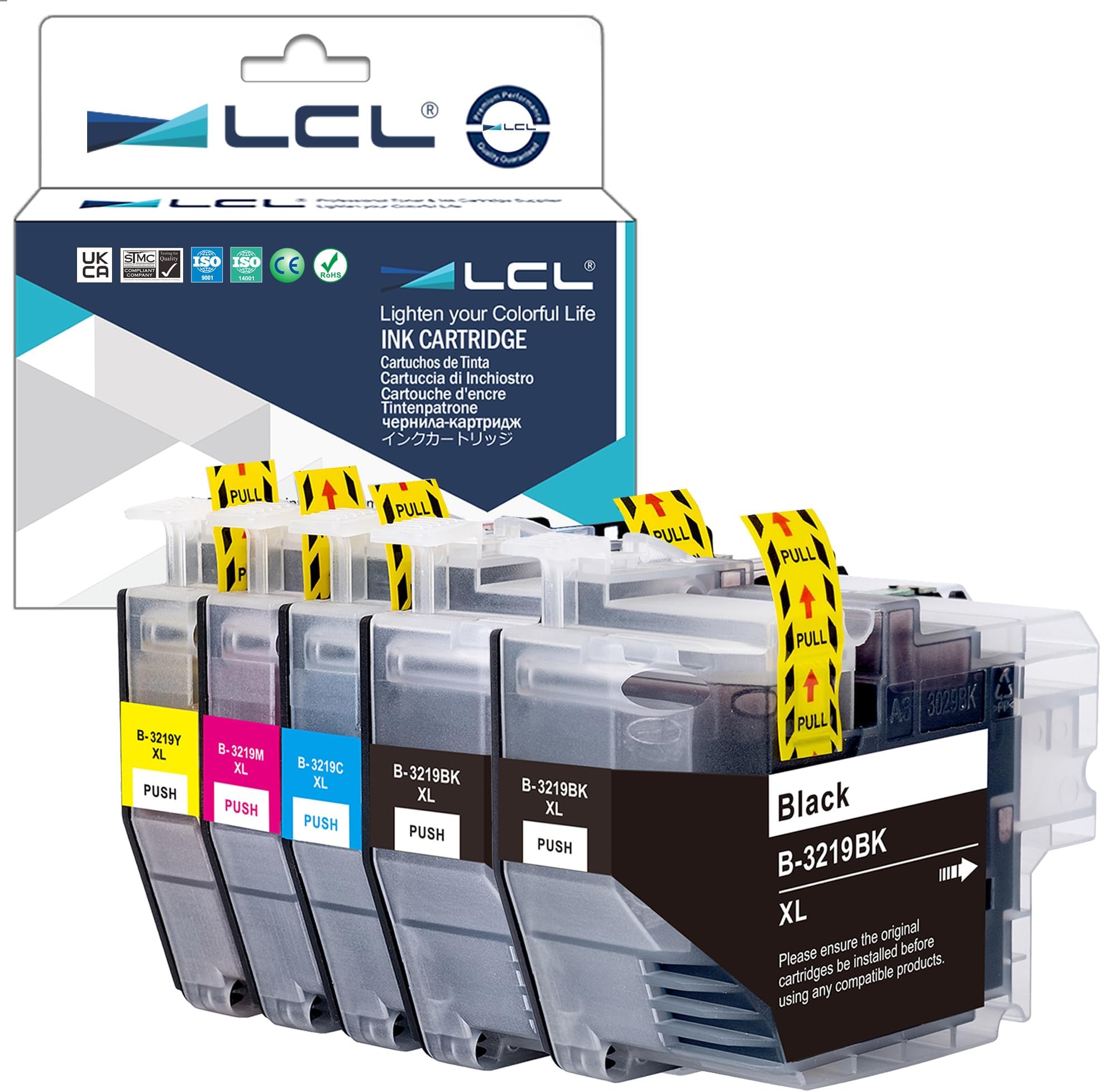 2x NERO compatibili cartucce d'inchiostro per BROTHER LC3233 LC 3233 BK XL MFC-J1300DW DCP-J1100DW