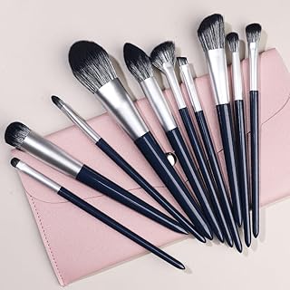 Makeup Brush Set 10 Pcs Premium Synthetic Fou...