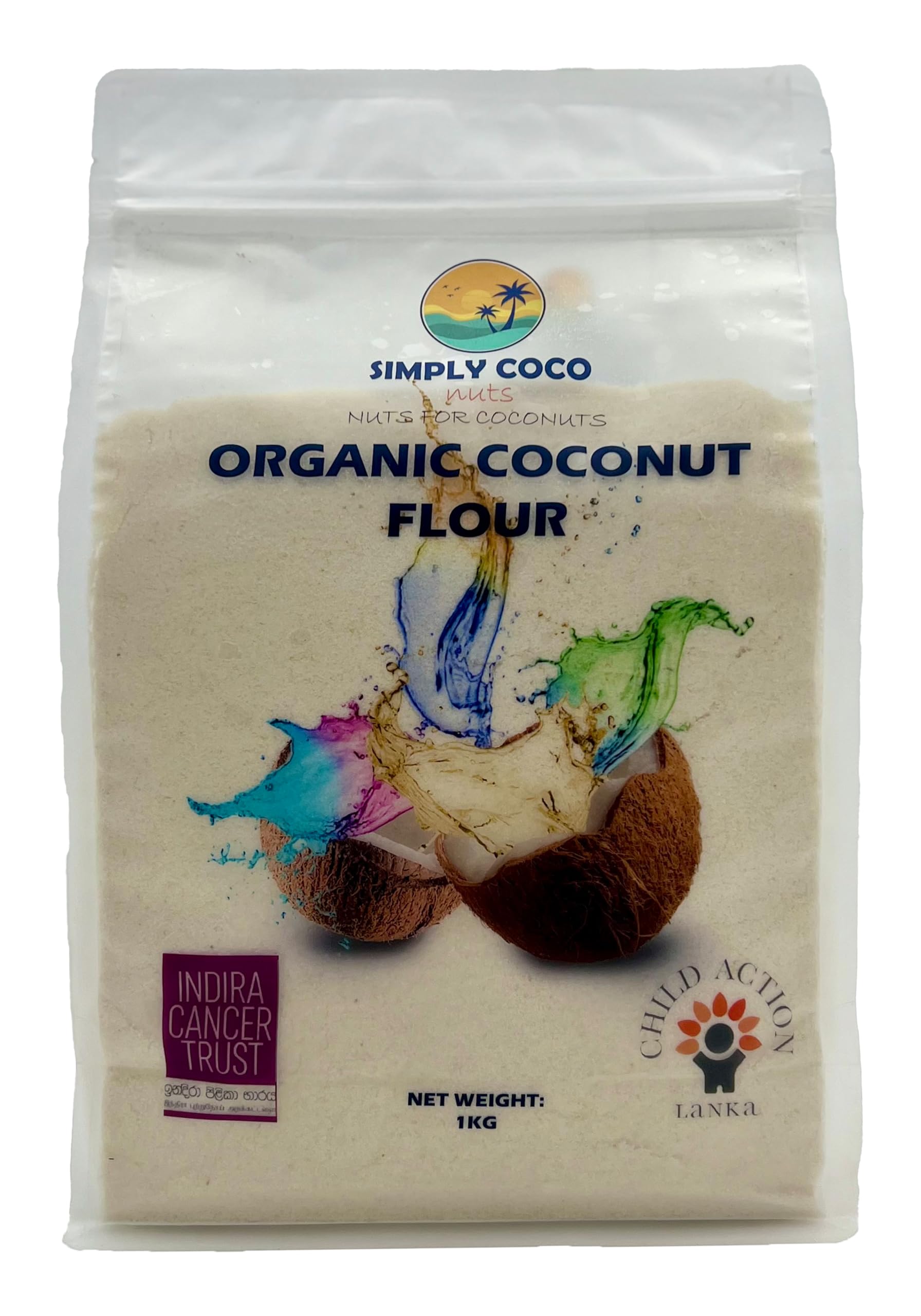 Simply Coco NutsOrganic Coconut Flour, 1kg
