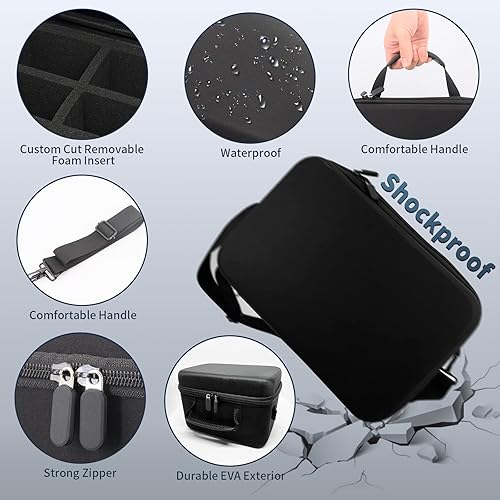 Miniatura 3 de YiToYuKi Caja de almacenamiento graduada para 28 tarjetas comerciales deportivas graduadas, organizador de tarjetas de losa para CSG, BGS, FGS, PSA,