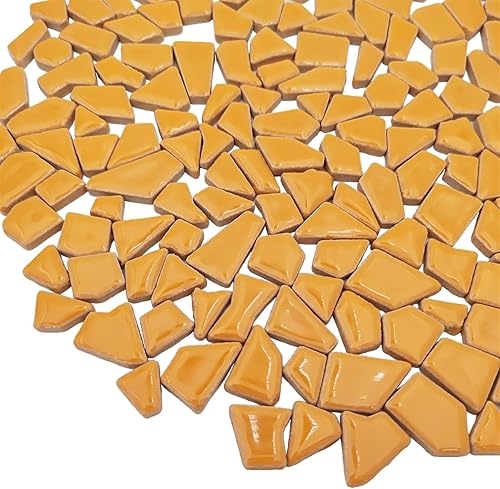 Vista 9 de Azulejos de mosaico de cerámica de 7.05 oz para manualidades, azulejos de mosaico de porcelana de 0.2 x 0.8 pulgadas para decoración del hogar