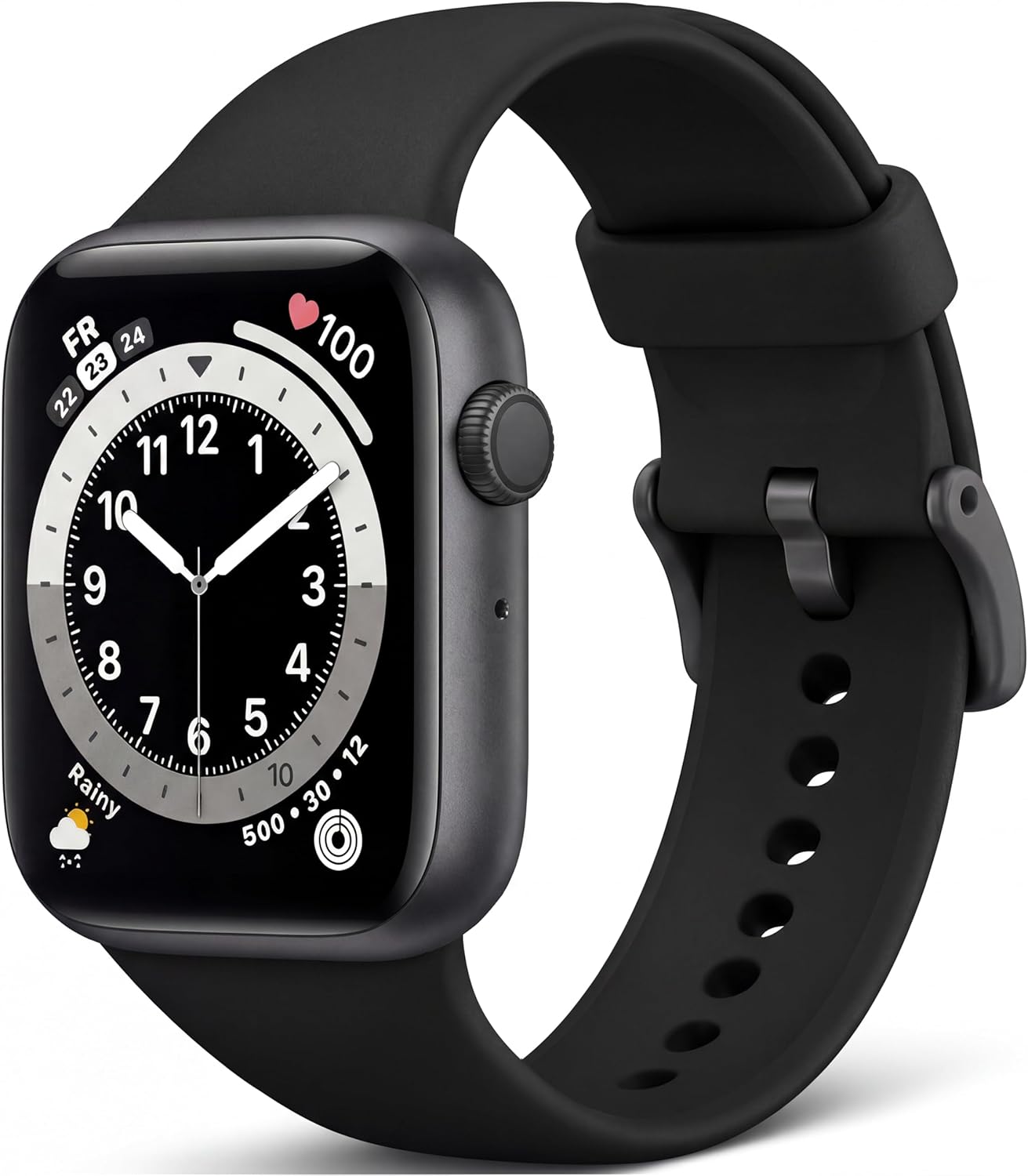 Smart Watch, Fitness Watch for Women Men with 24/7 Heart Rate/Blood Pressure Monitor,Pedometer, Sleep Tracker, 120+ Sport Modes, IP68 Waterproof Activity&Fitness Tracker Compatible with Android iPhone