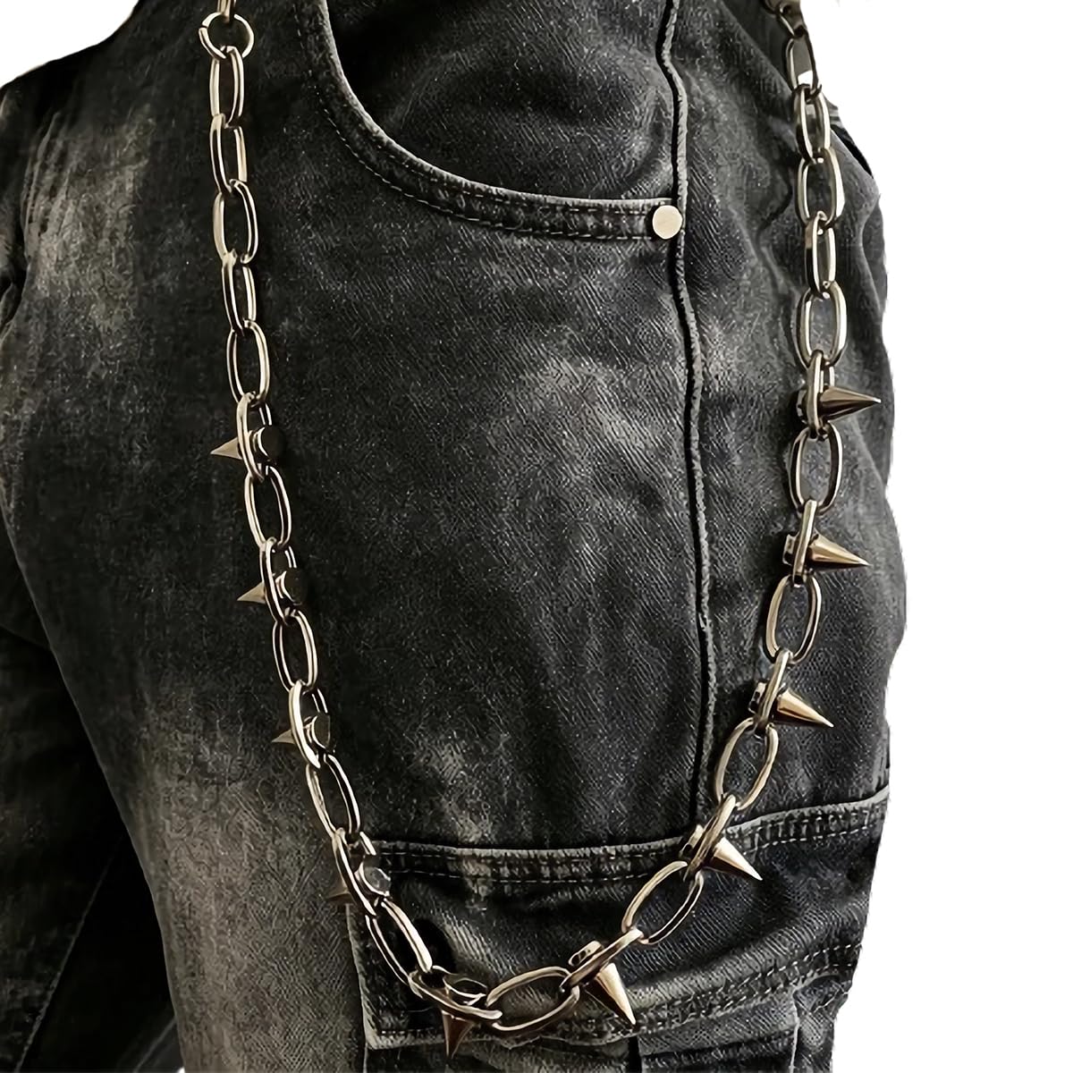 PINKPIN Rivet Pocket Watch Chains Wallet Chain Biker Keychain