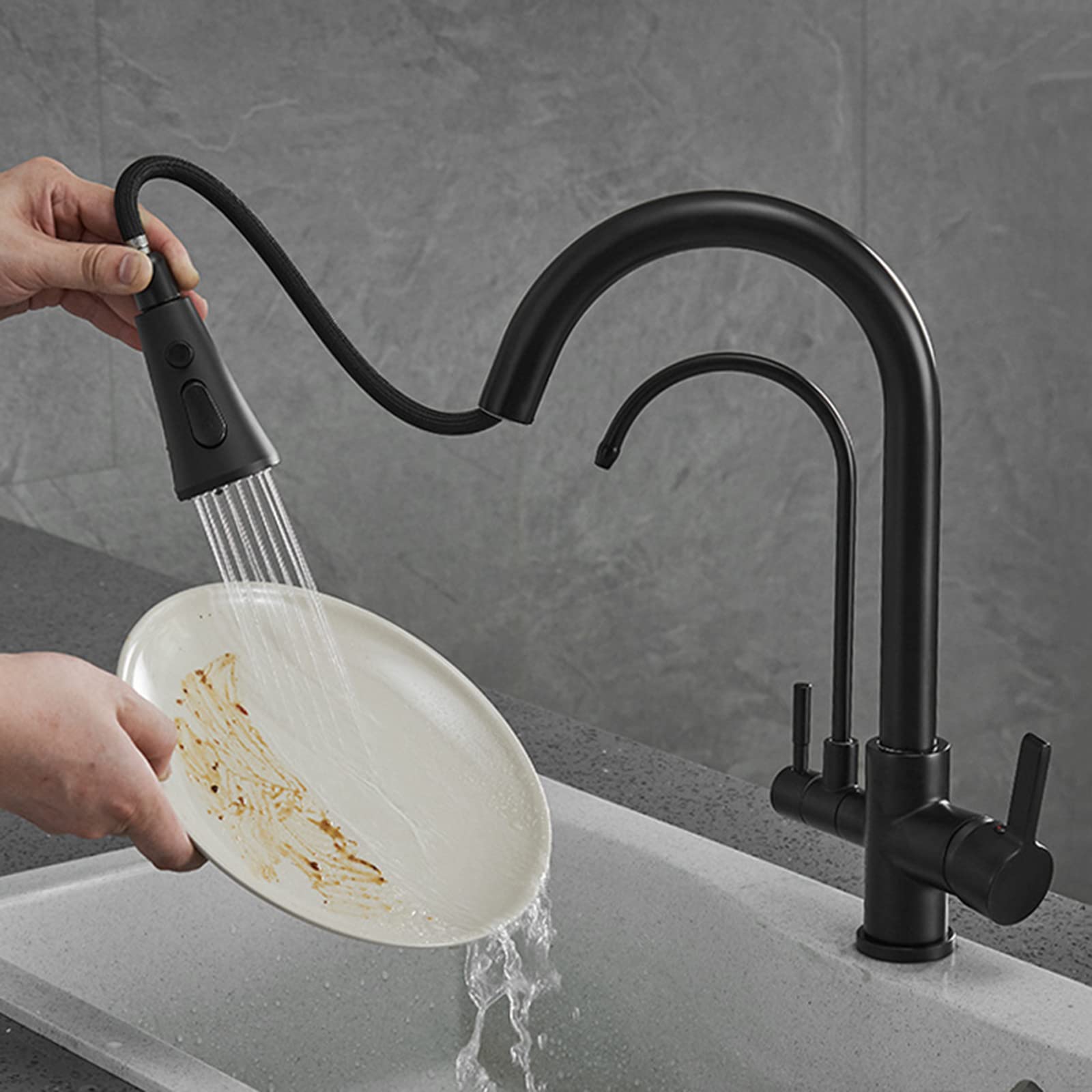 Filtre à eau 3 en 1 pour mélanger, nettoyer et cuisiner sainement au quotidien