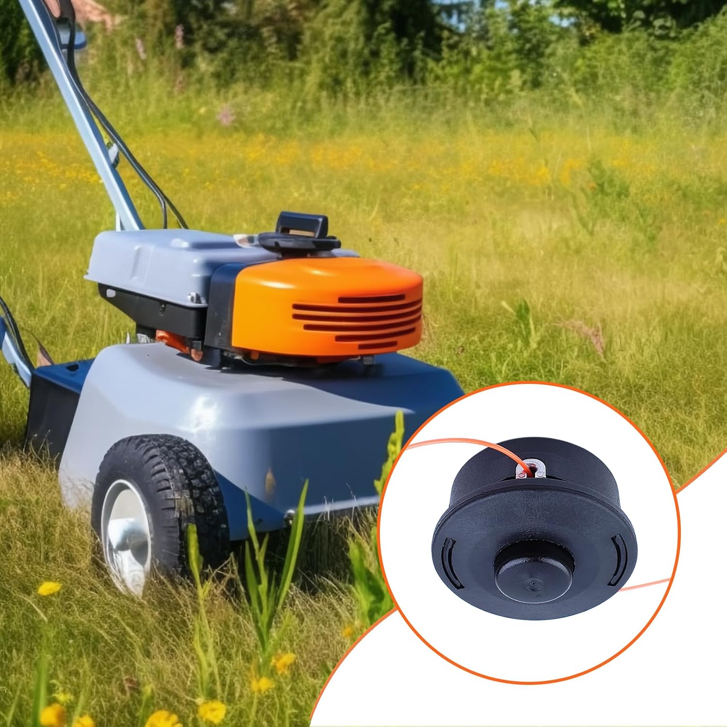 For Stihl FS 55 55 C 56 56 C FS 70 C FS 87 FS 90 FS 94 FS 100 FS 120 FS 130 FS 250 FR 4504002-710-2108 Grass Trimmer Package with Rope