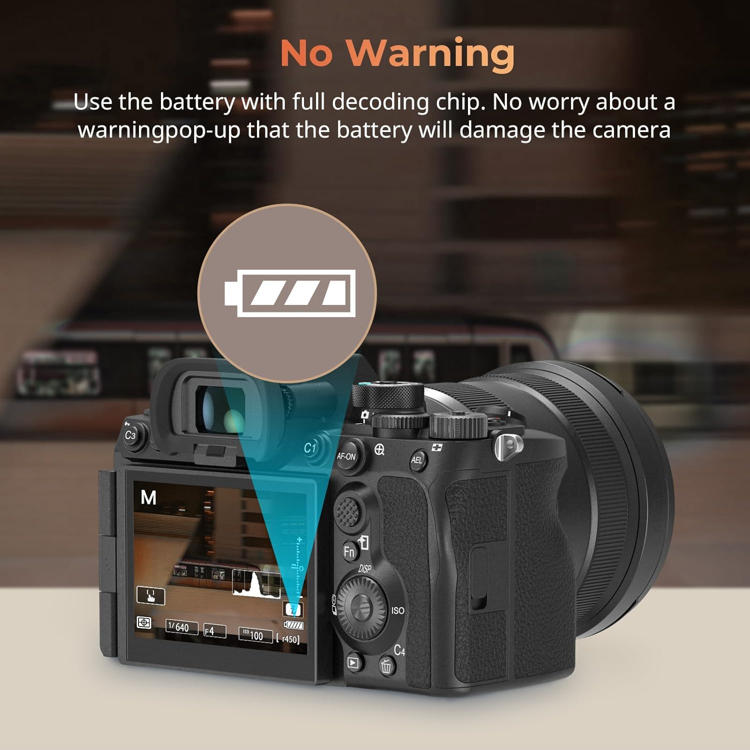 SMALLRIG 2400mAh Replacement USB-C Camera Battery for Nikon EN-EL15C, for Nikon ZR, Z6 III, Zf, Z8, Z7, Z7 II, Z6 II, Z5, D850, D810, D810A, D780, D750, D610, D500, 2.5H Fast Charging - Image 5