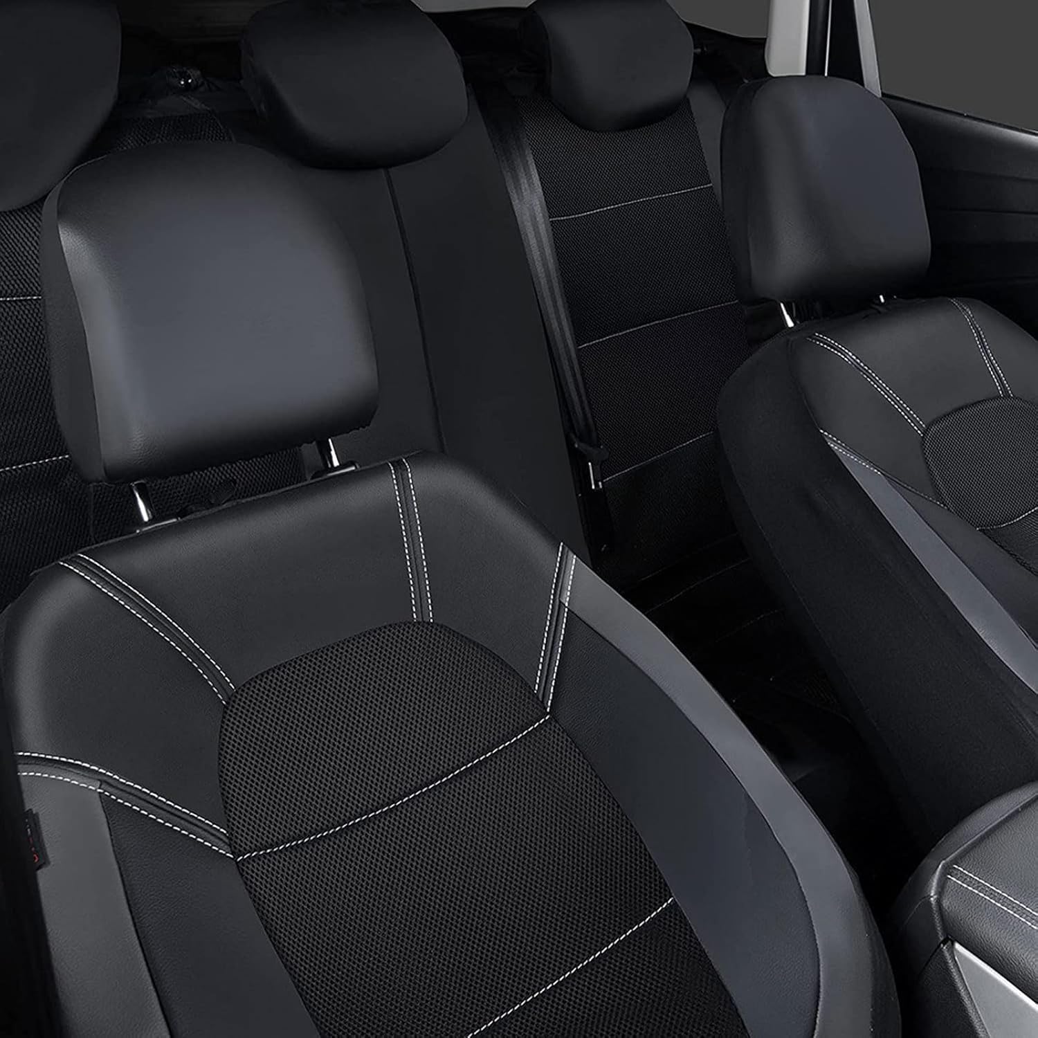 Asientos Fundas Asientos Coche Cuero,para Renault Kadjar 2014-2026