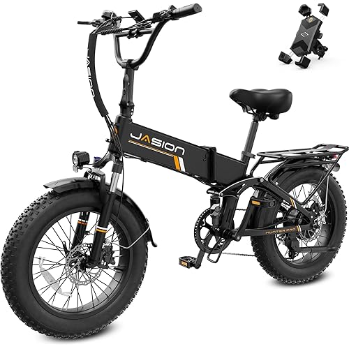 Jasion X Hunter&PRO Electric Bike for Adults,1800W/1400W Peak 20''Fat Tire Foldable Ebike,Folding E Bike Up to 80+/70+ Miles Range,720/624WH Removable Battery,30+MPH E Bike,Certified by UL2849