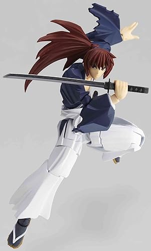 Miniatura 2 de Rurouni Kenshin Revoltech Super Poseable Figura de acción #110 Himura Battohsai