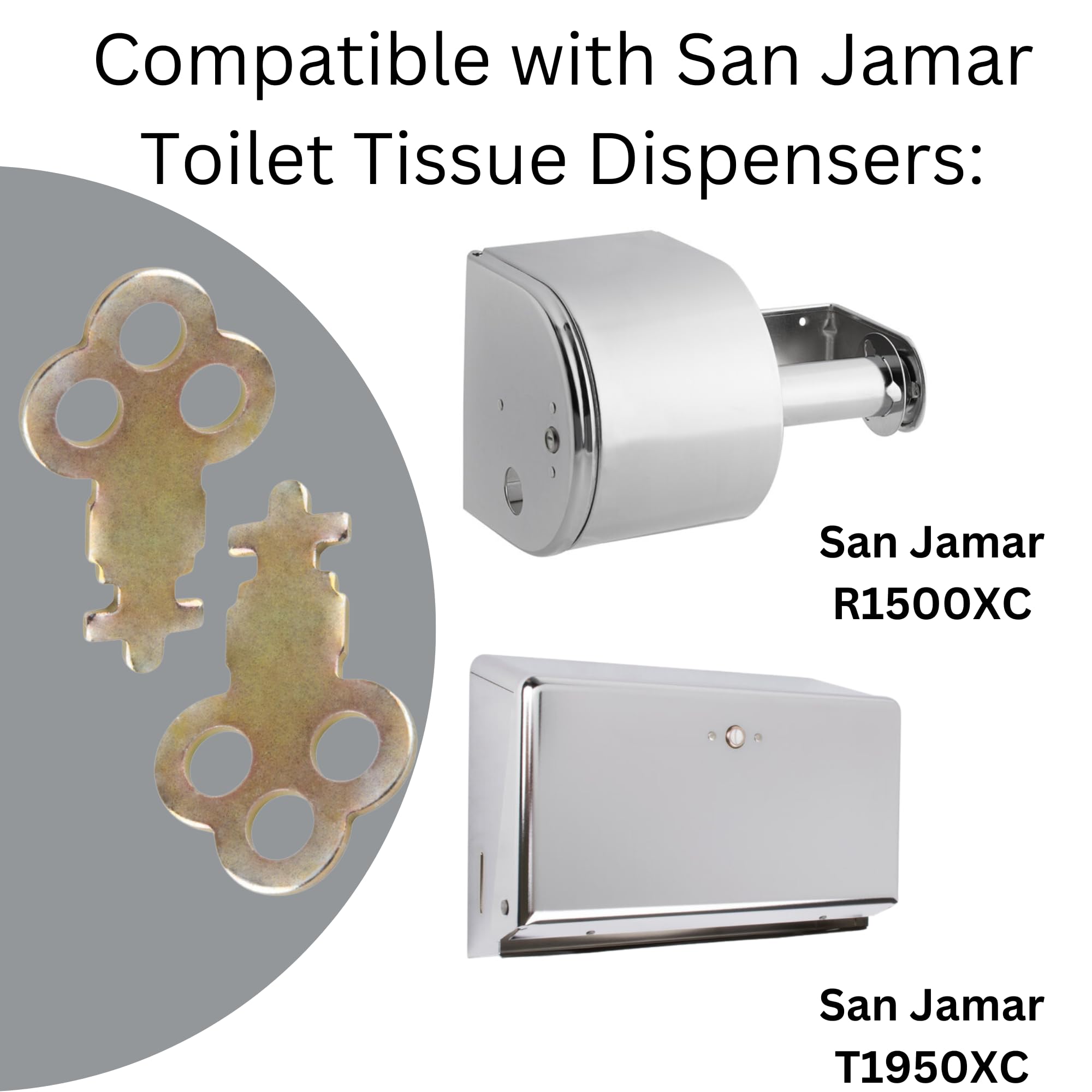 Amazon.com - Dispenser Key Replacement Compatible with San Jamar