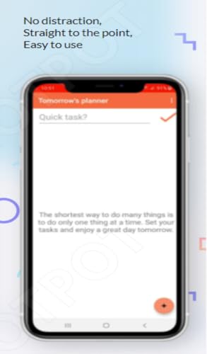 Tomorrow's planner - simple planner
