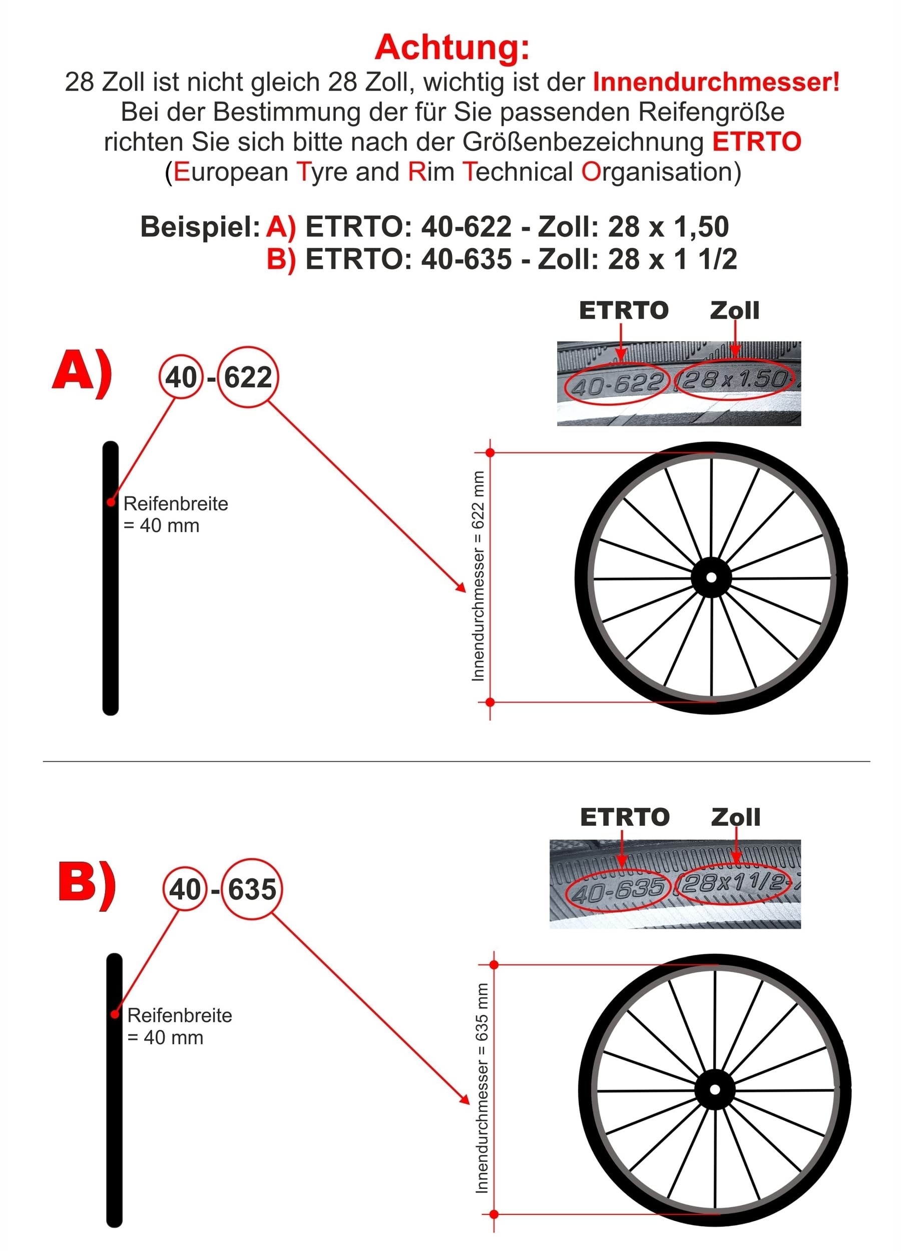 Kenda K-935 - 2 copertoni per bicicletta, colore rosso 40-622 (28 x 1,5) con leva per pneumatici