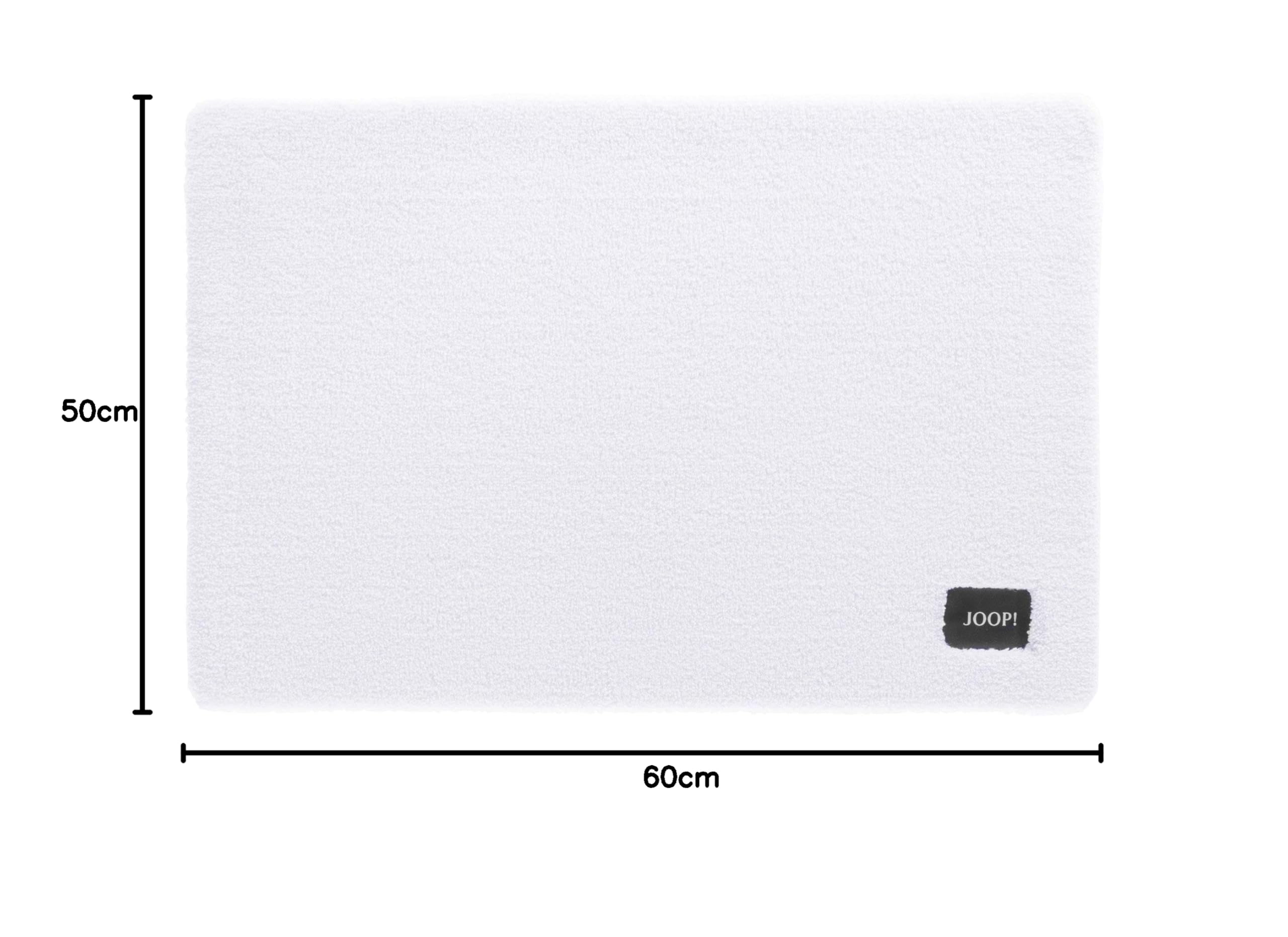 Joop! Badteppiche Basic weiß - 001