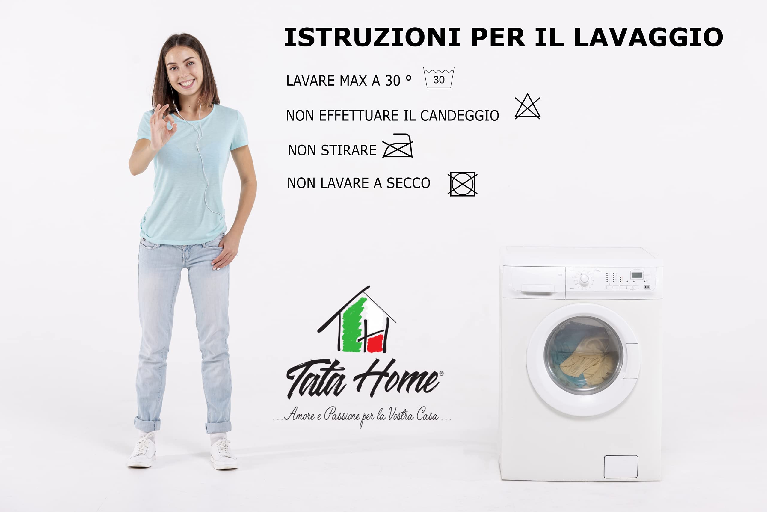 Tata Home Trapunta Invernale Matrimoniale 260x260 cm Imbottita 400 gr/mq Piumone Caldo in Stampa Digitale Grigia Bianca Made in Italy Mod. Petali