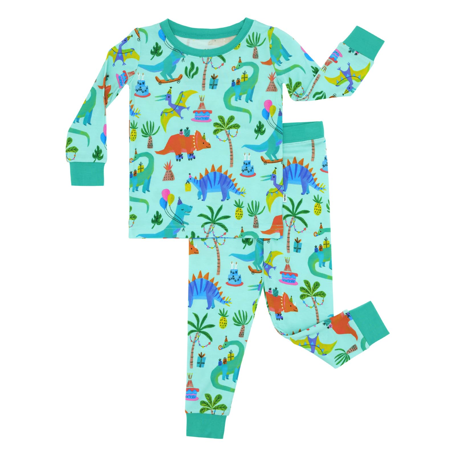 Little Sleepies Two-Piece Pajama Set, Viscose from Bamboo, Toddler Kids PJs