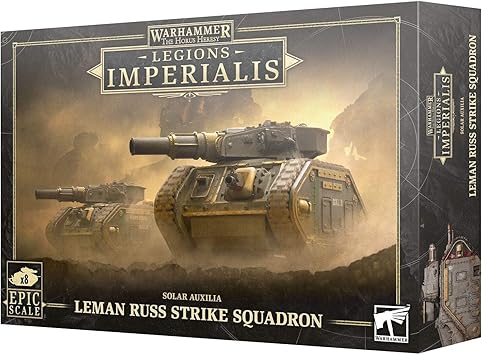 Warhammer Games Workshop Horus Heresy - Legions Imperalis Leman Russ Strike Squadron [Epic Scale]