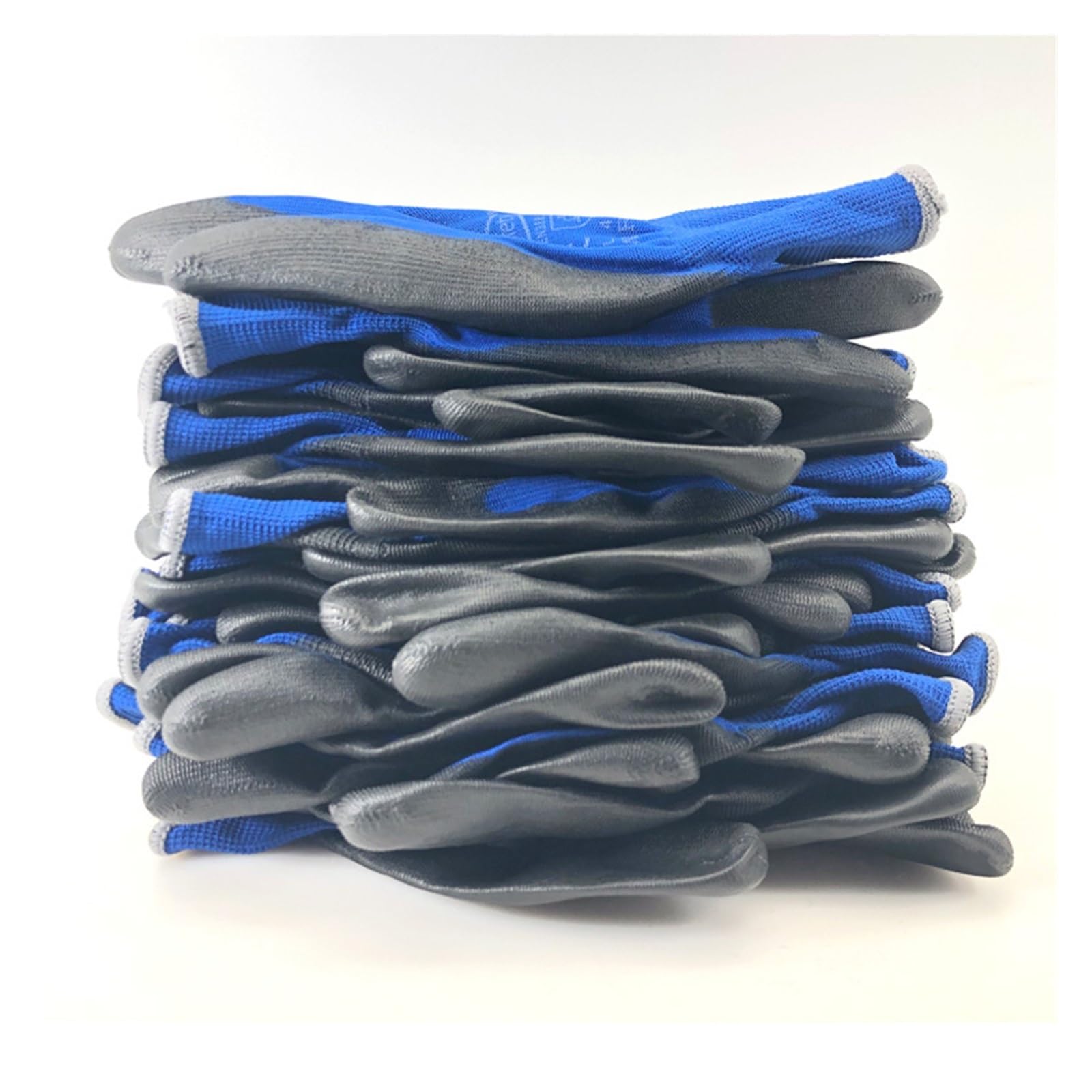 Gants De Coupe 12 Paires De Gants De Protection De Travail Flexibles en Nylon Ou Polyester, Fournitures De Sécurité Professionnelles Confortablement Adapté(XL)