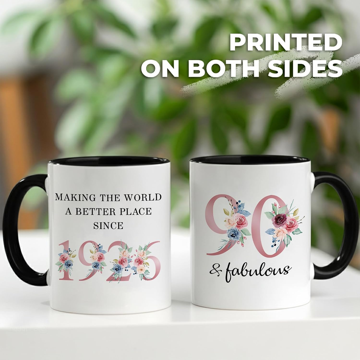 90th Birthday Gifts For Women, 90& Fabulous, 90th Birthday Cups, 1936 Happy Birthday Mug, 90 Yr Old Birthday, 90th Birthday Presents For Women, 1936 Birthday Gifts For Woman, Female 90th Birthday Gift