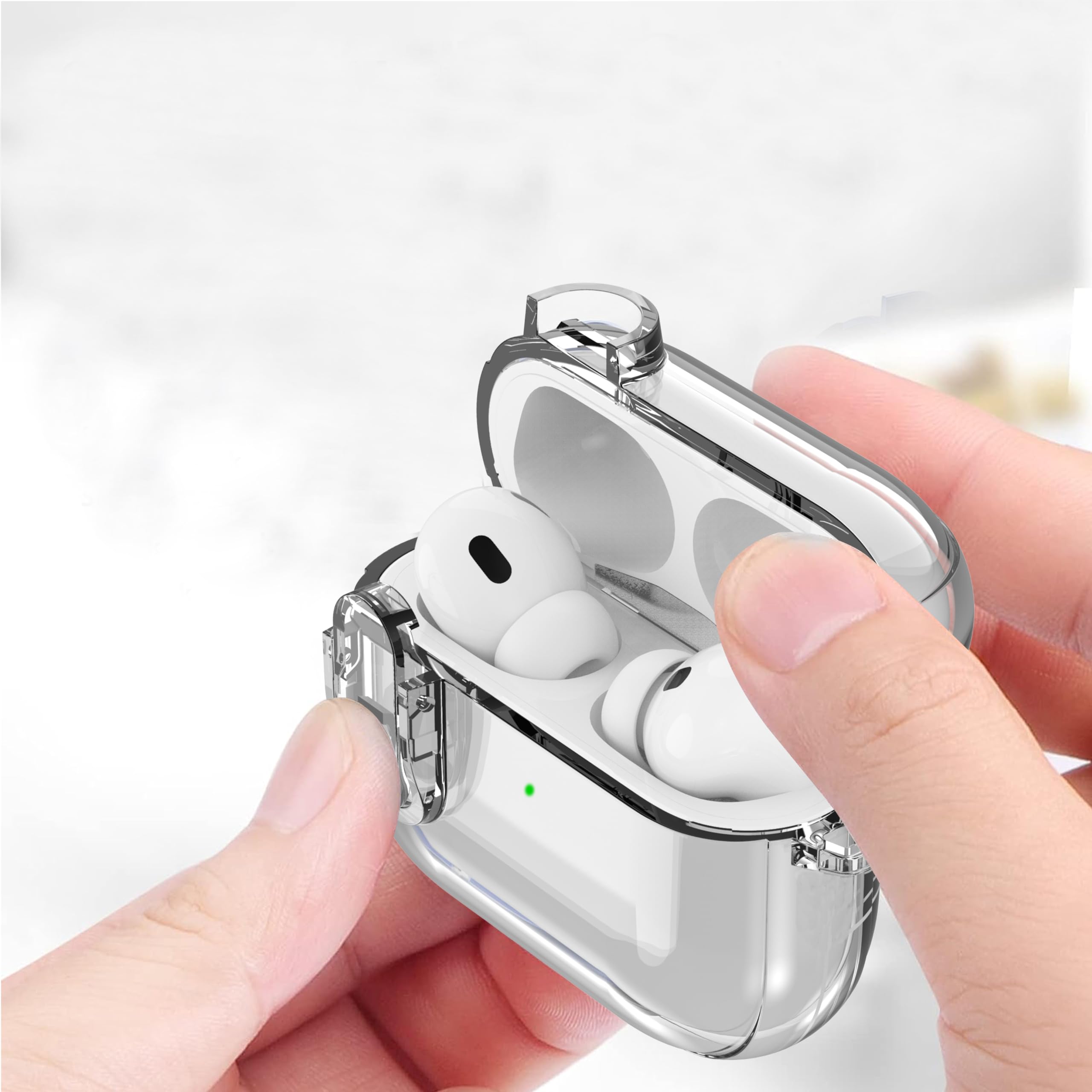 Amazon.co.jp: YOUULAR (ケースティファイ) クリアケース Airpods Pro