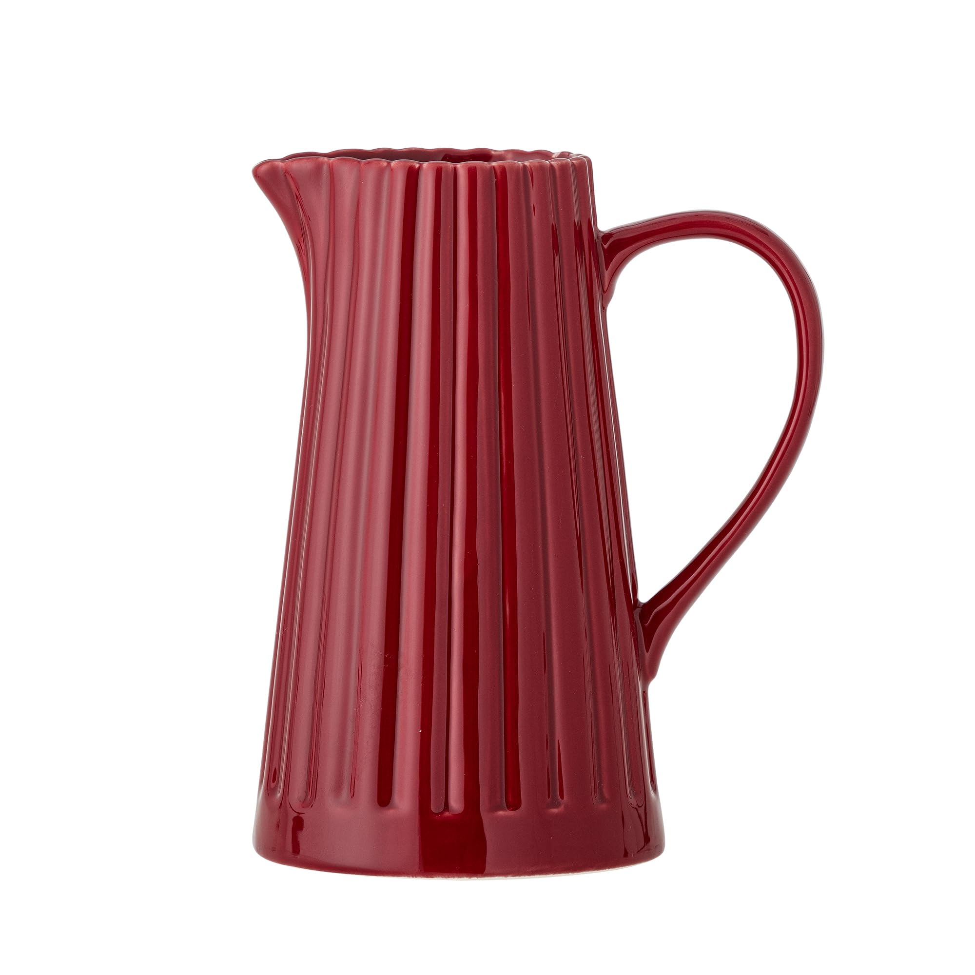 Bloomingville Latina Jug Stoneware Red 20 x 25 cm 1200 ml