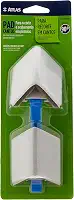 Atlas - PAD Flocado com Cabo para Pintura de Recortes em Cantos de Parede, Cor Azul