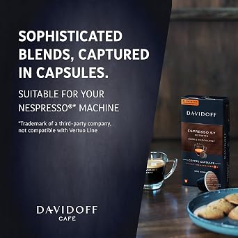 Davidoff Espresso 57 Ristretto 10'lu Kapsül Kahve, DER57