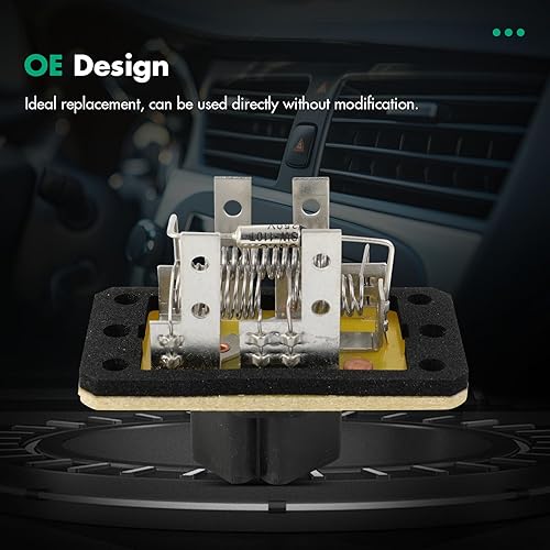 Miniatura 479 de SCITOO Resistencia de motor de ventilador HVAC para 2008-2013 para Chrysler 300/2008-2016 para Town & Country/2008-2010 para Dodge Charger/2008-2018