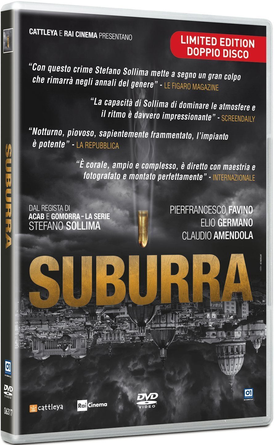 suburra limited edition (2 dvd) dvd Italian Import [DVD]