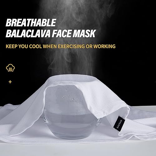 Miniatura 4 de Polaina para el cuello con protección solar y contra el polvo, transpirable, elástica, para el verano, ciclismo, senderismo, pesca